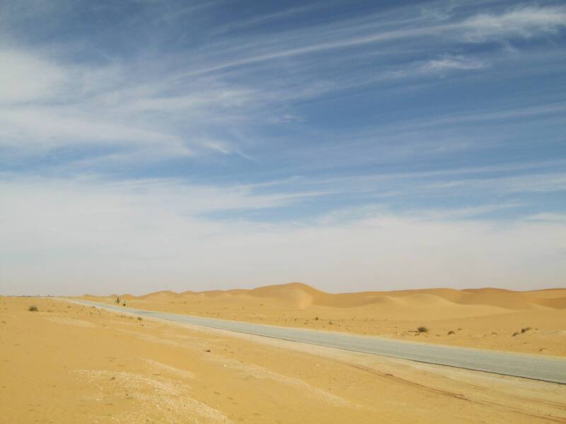 Road to Mauritania, Western Sahara