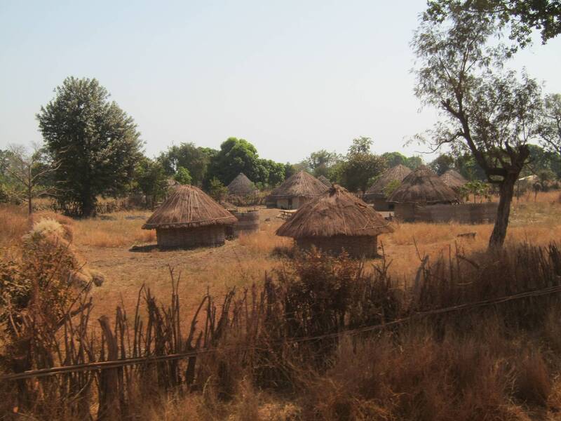 A typical village, Guinea